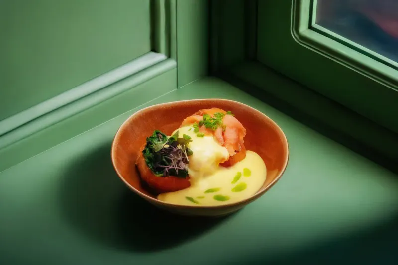 Brioche With Salmon