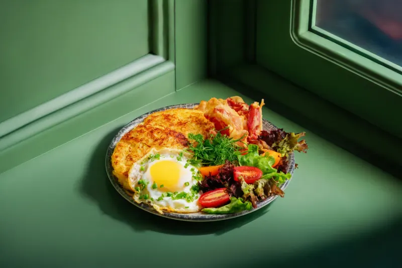 Draniki With Bacon